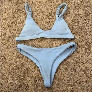 ❄️Baby blue bikini set❄️